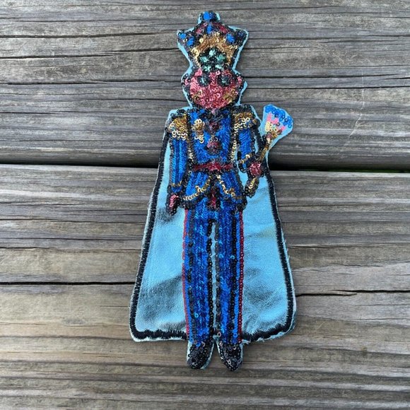 Joker Patch Sequin Embroidery Iron On Patches for Jacket Clothes Craft - Picture 6 of 6